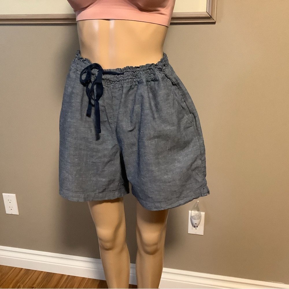 Jack’s Girlfriend, New York large navy blue denim drawstring waist